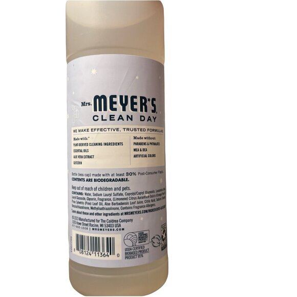 Mrs. Meyer's Clean Day Dish Soap - NEW Unopened Snowdrop Limited Edition - Picture 3 of 3